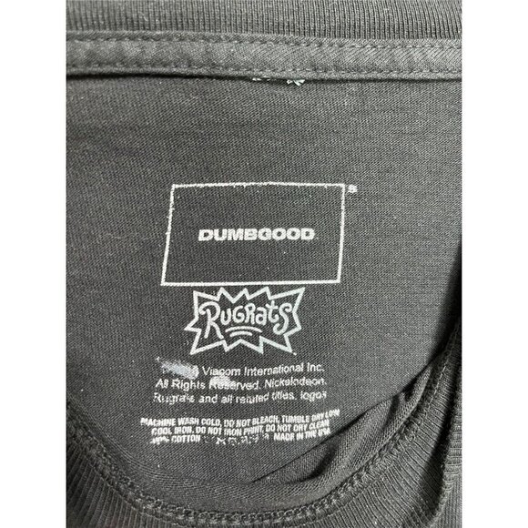 Rugrats Cartoon Adult Men Women T-Shirt Tee Black Small Short Sleeve, Cotton - Picture 3 of 5